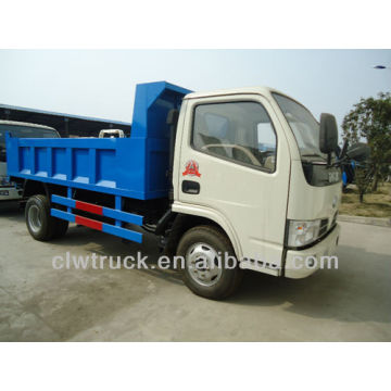 Dongfeng Small 5CBM Slip Cover Tipper Truck